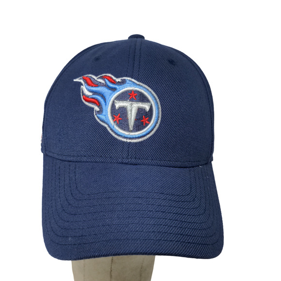 Reebok NFL Men's Strapback Tennessee Titans Hat Blue OSFA Embroidered Logo - Picture 1 of 14